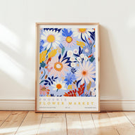 Phoenix Flower Market Poster - Posters - Flower Poster
