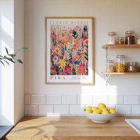 Pisa Flower Market Poster - Poster - Flower Poster
