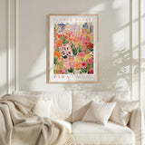 Pisa Flower Market Poster - Posters - Flower Poster