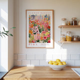 Pisa Flower Market Poster - Posters - Flower Poster