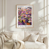 Porto Flower Market Poster - Poster - Flower Poster
