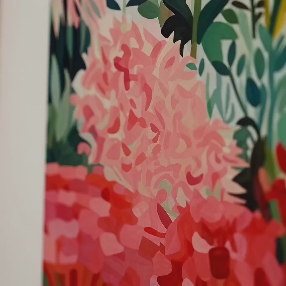 Edinburgh Flower Poster