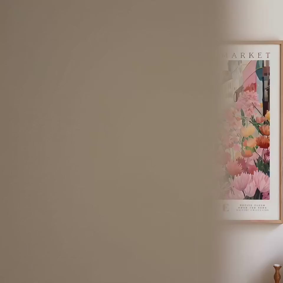 Florence Flower Poster