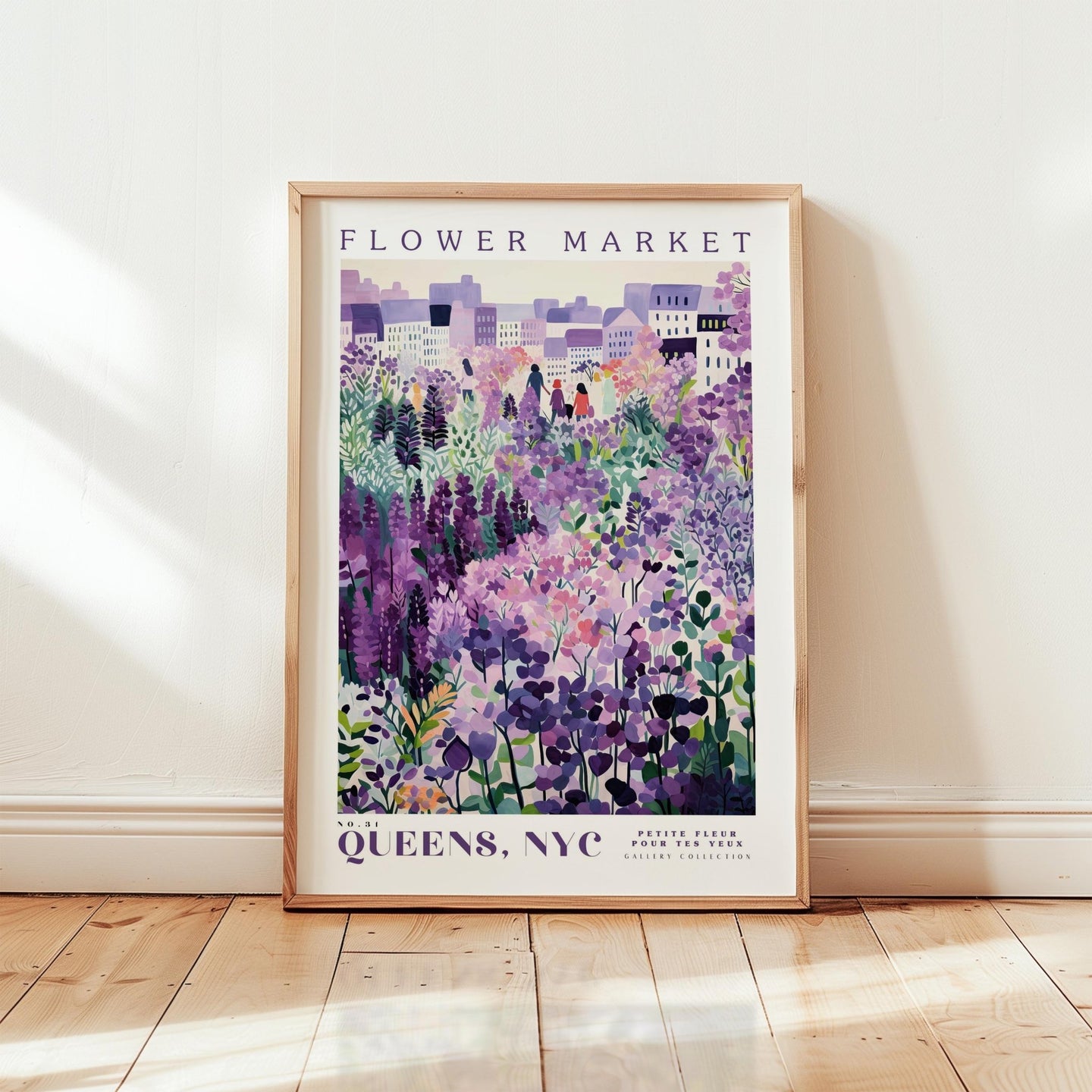 Queens Flower Market Poster - Posters - Flower Poster