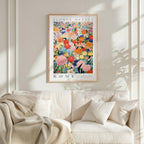 Rome Flower Market Poster - Posters - Flower Poster
