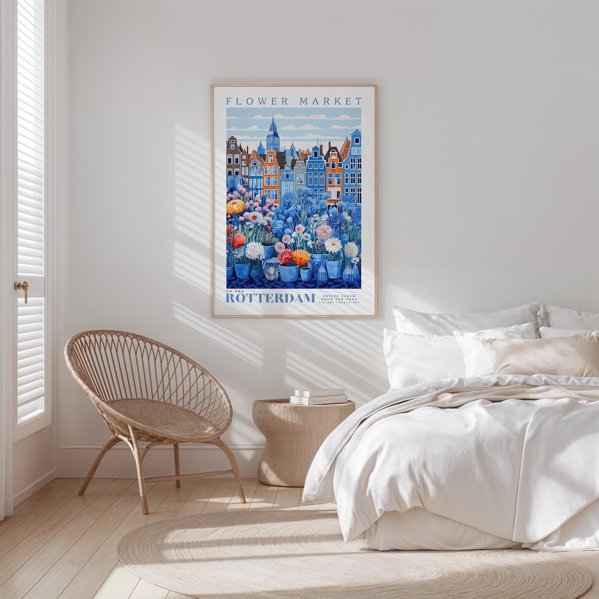 Rotterdam Flower Market Poster - Poster - Flower Poster