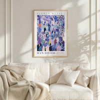 San Diego Flower Market Poster - Posters - Flower Poster