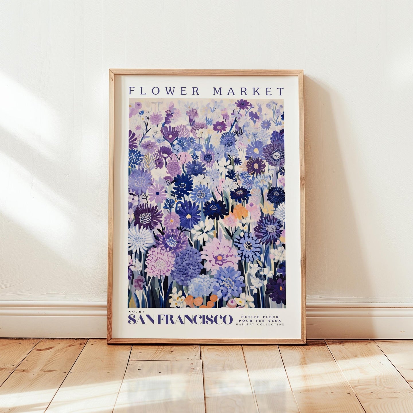 San Francisco Flower Market Poster - Posters - Flower Poster