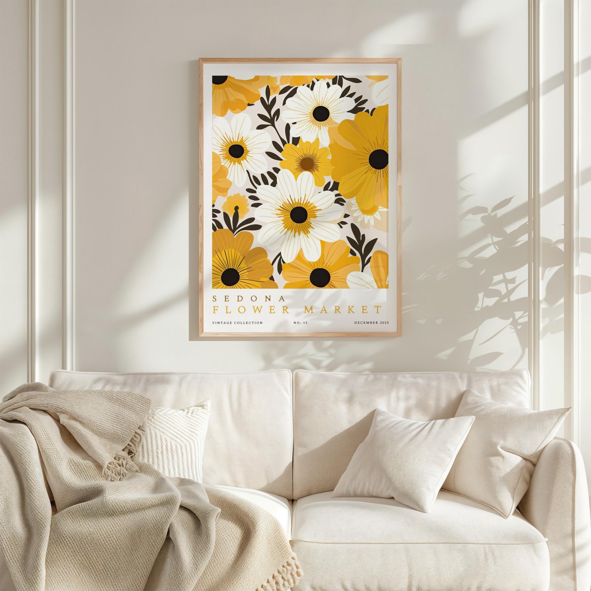 Sedona Flower Market Poster - Posters - Flower Poster