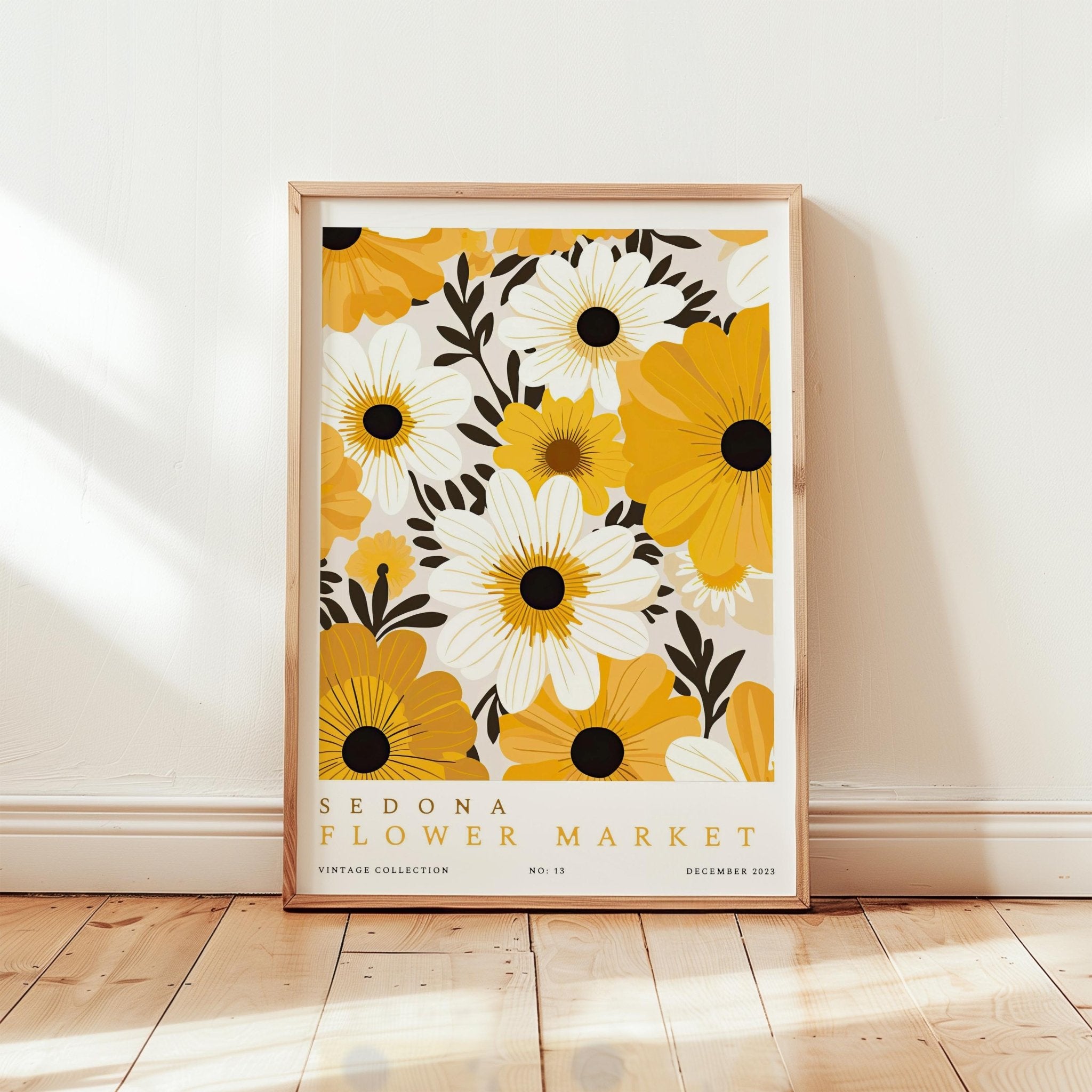 Sedona Flower Market Poster - Posters - Flower Poster