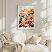 Shanghai Flower Market Poster - Poster - Flower Poster