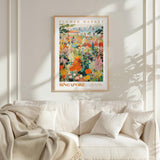 Singapore Flower Market Poster - Posters - Flower Poster