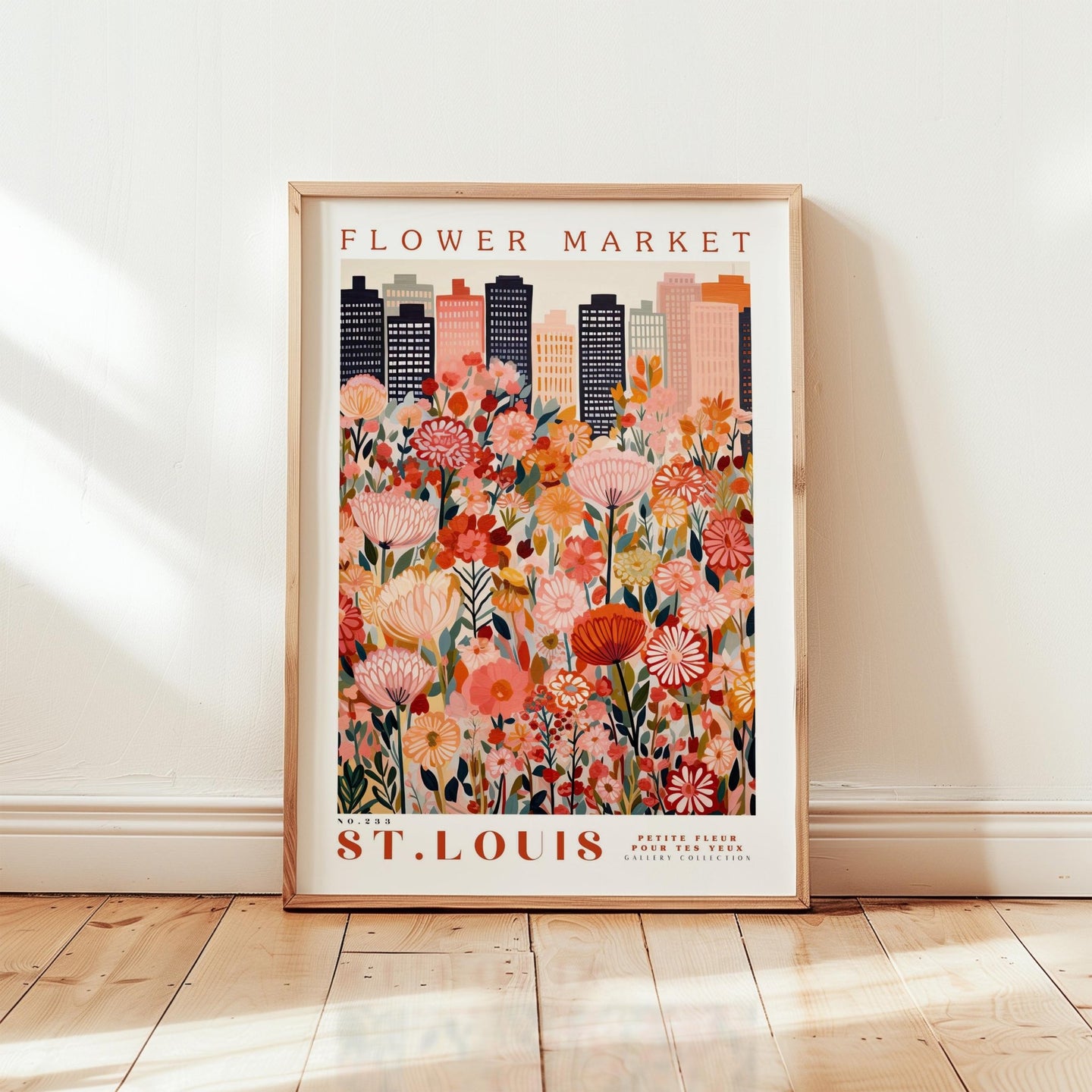 St. Louis Flower Market Poster - Poster - Flower Poster
