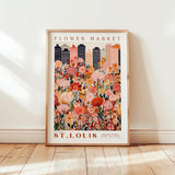St. Louis Flower Market Poster - Poster - Flower Poster