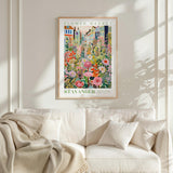 Stavanger Flower Market Poster - Poster - Flower Poster