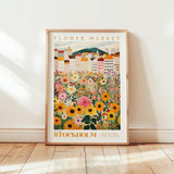 Stockholm Flower Market Poster - Posters - Flower Poster