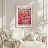 Stockholm Flower Market Poster - Posters - Flower Poster