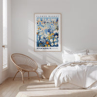 Stockholm Flower Market Poster - Posters - Flower Poster