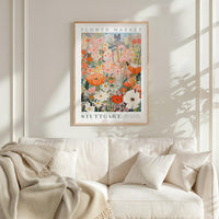 Stuttgart Flower Market Poster - Poster - Flower Poster
