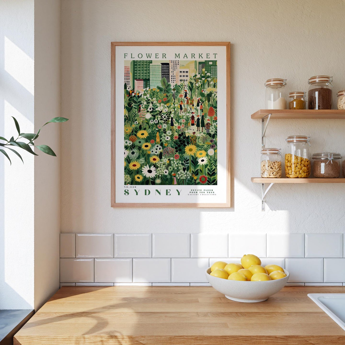 Sydney Flower Market Poster - Poster - Flower Poster