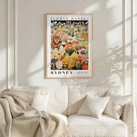 Sydney Flower Market Poster - Posters - Flower Poster