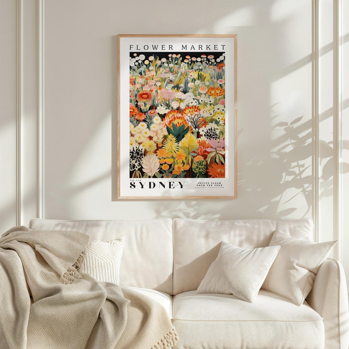 Sydney Flower Market Poster - Posters - Flower Poster