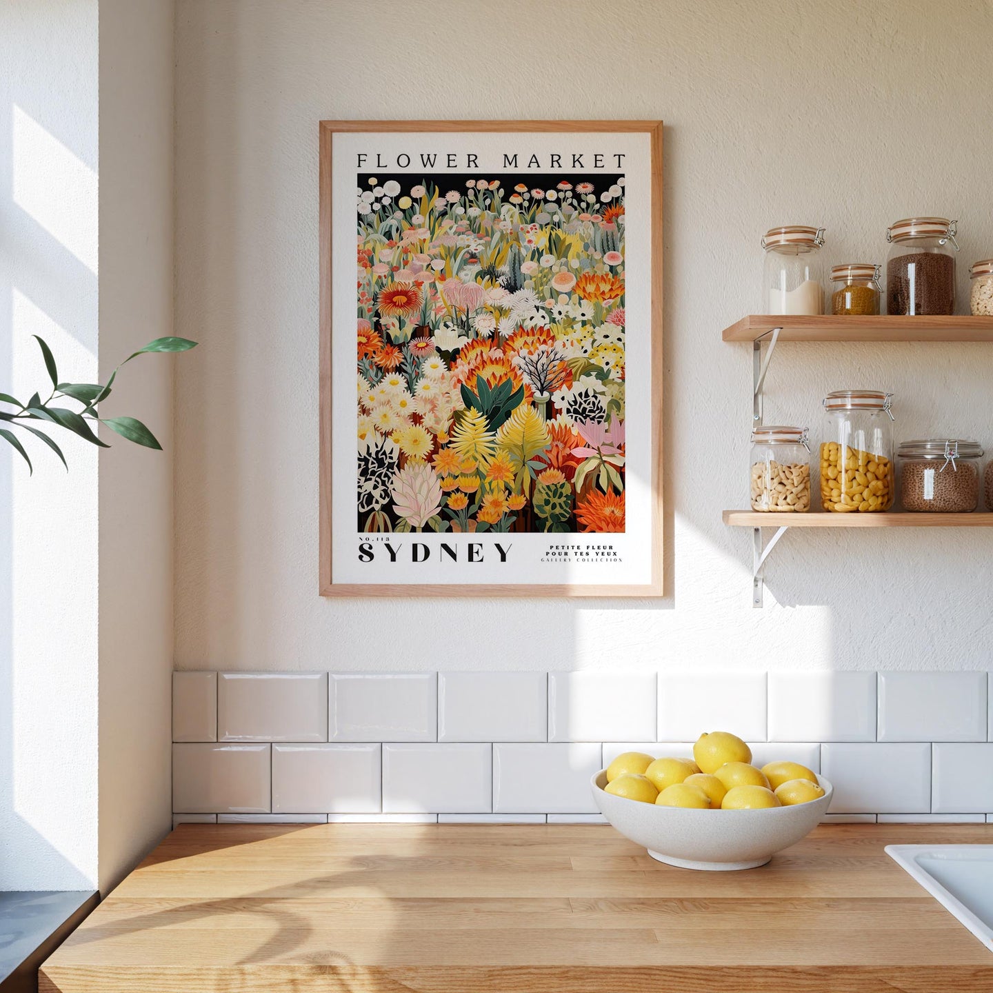 Sydney Flower Market Poster - Posters - Flower Poster