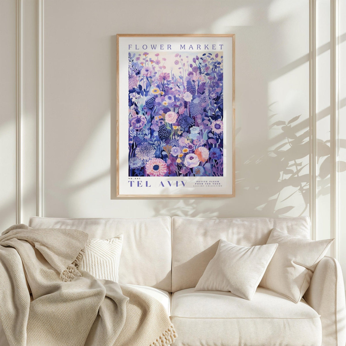 Tel Aviv Flower Market Poster - Poster - Flower Poster