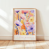 Texas Flower Market Poster - Posters - Flower Poster