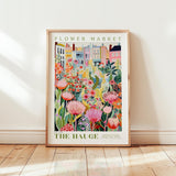 The Hauge Flower Market Poster - Poster - Flower Poster