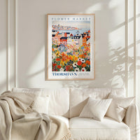Thorshavn Flower Market Poster - Posters - Flower Poster
