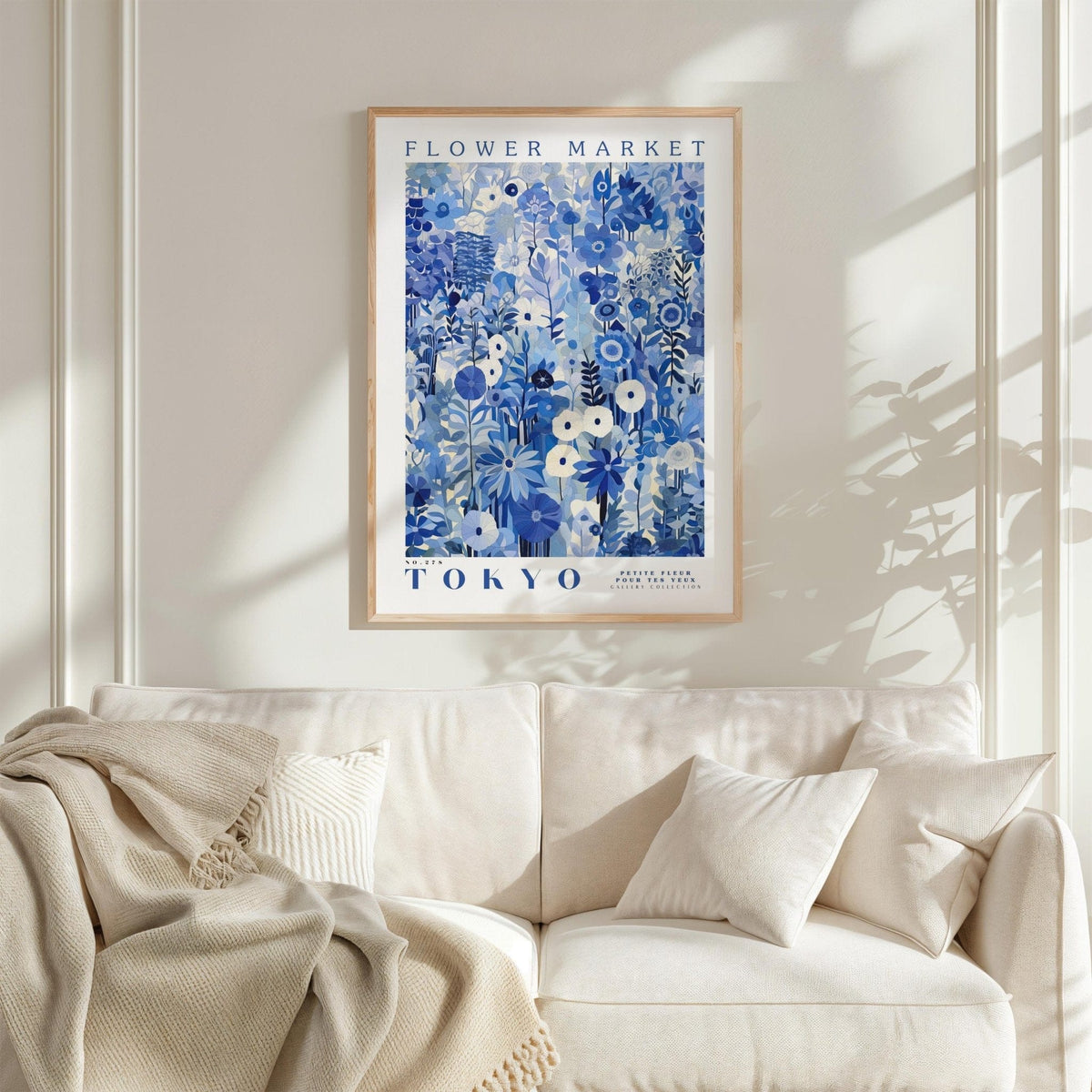 Tokyo Flower Market Poster - Poster - Flower Poster