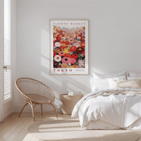 Tokyo Flower Market Poster - Posters - Flower Poster