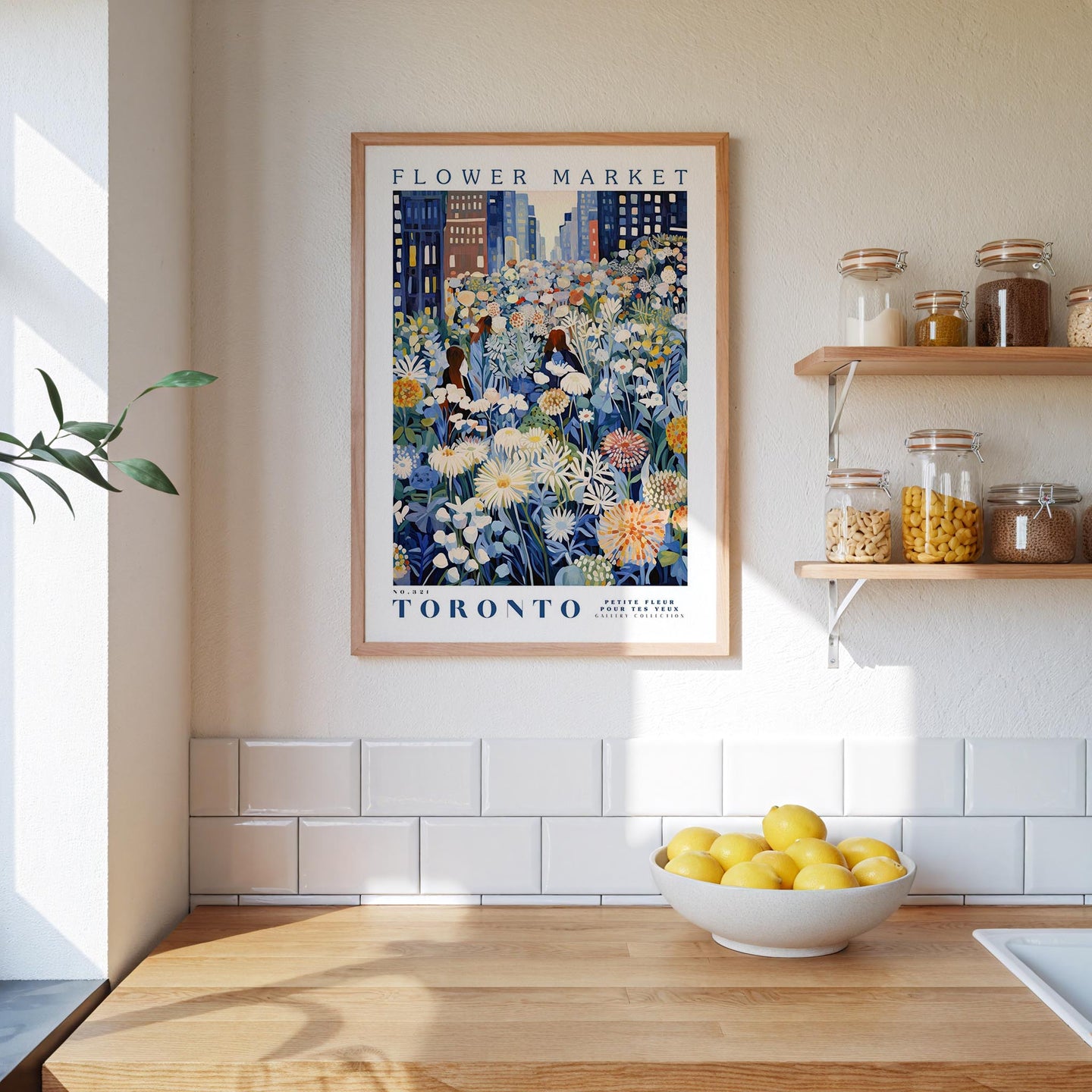 Toronto Flower Market Poster - Poster - Flower Poster