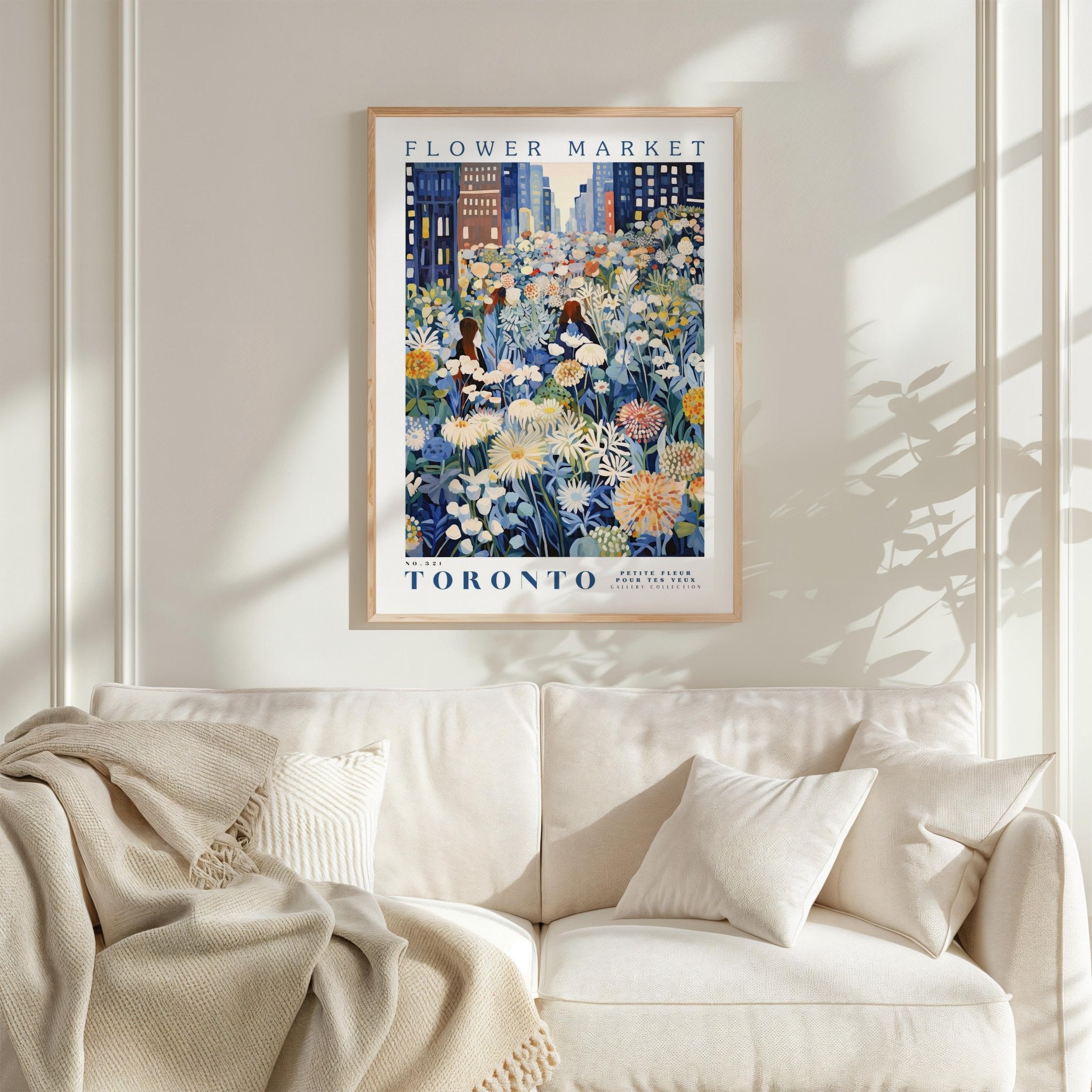 Toronto Flower Market Poster - Poster - Flower Poster