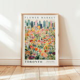 Toronto Flower Market Poster - Posters - Flower Poster