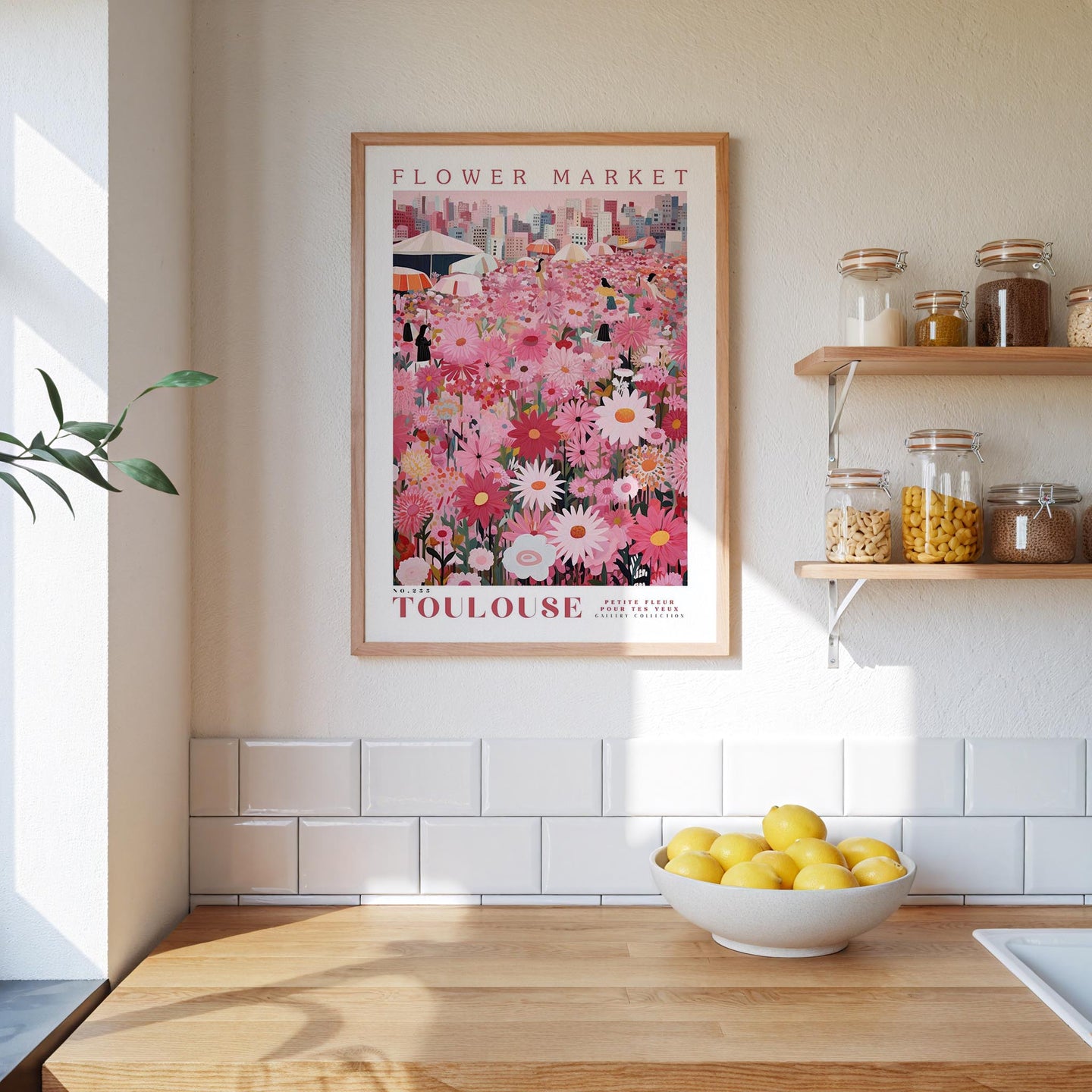 Toulouse Flower Market Poster - Poster - Flower Poster