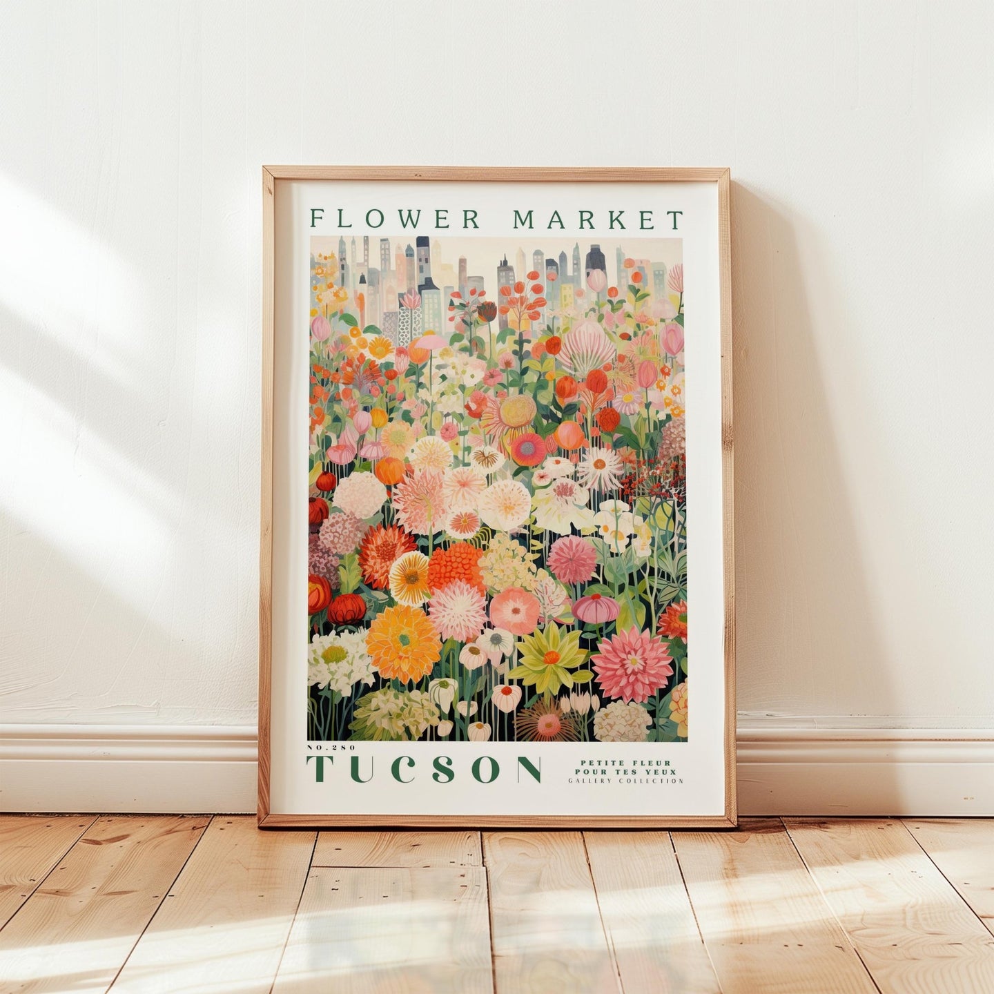 Tucson Flower Market Poster - Poster - Flower Poster