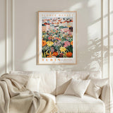 Turin Flower Market Poster - Poster - Flower Poster