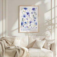 Valletta Flower Market Poster - Posters - Flower Poster