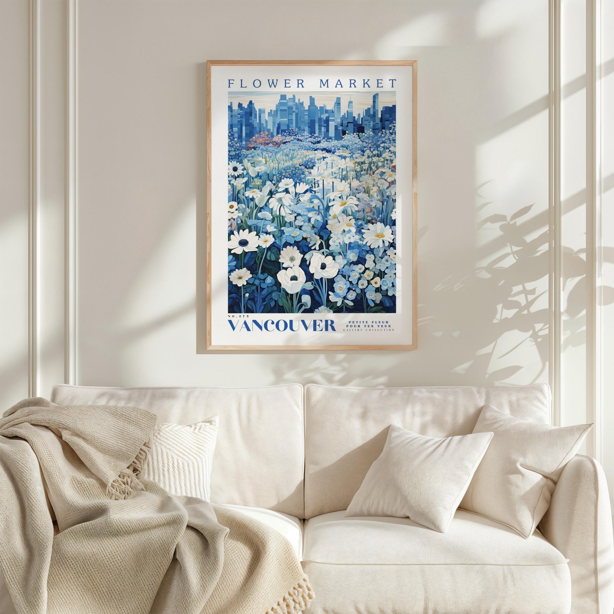 Vancouver Flower Market Poster - Poster - Flower Poster