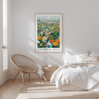 Vienna Flower Market Poster - Posters - Flower Poster