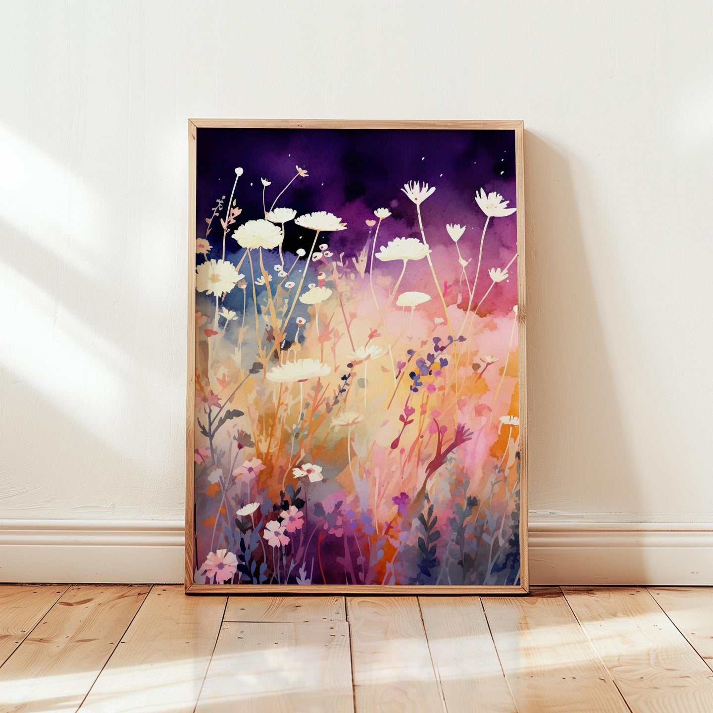 Vintage Wildflower Floral Poster - Poster - Flower Poster