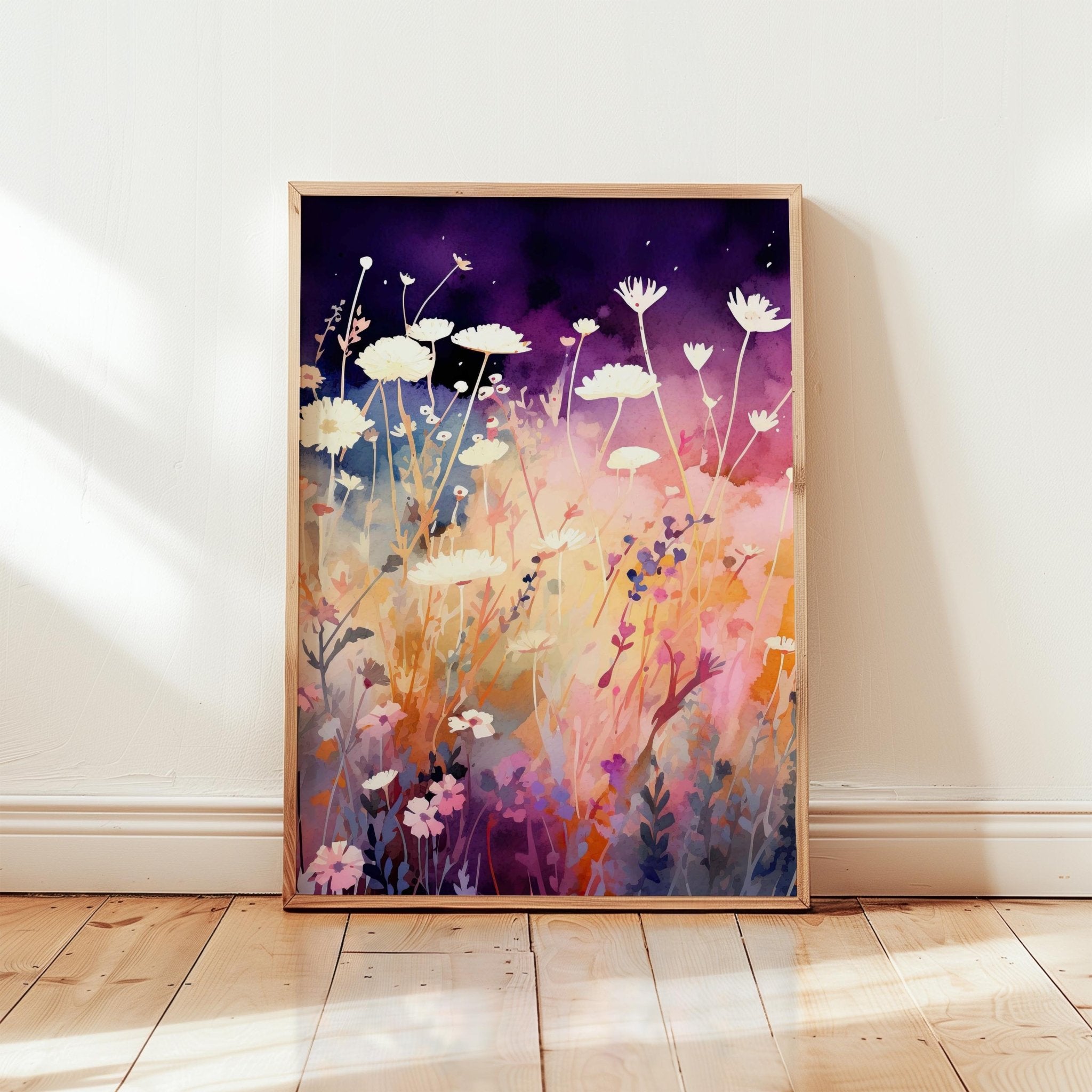 Vintage Wildflower Floral Poster - Poster - Flower Poster