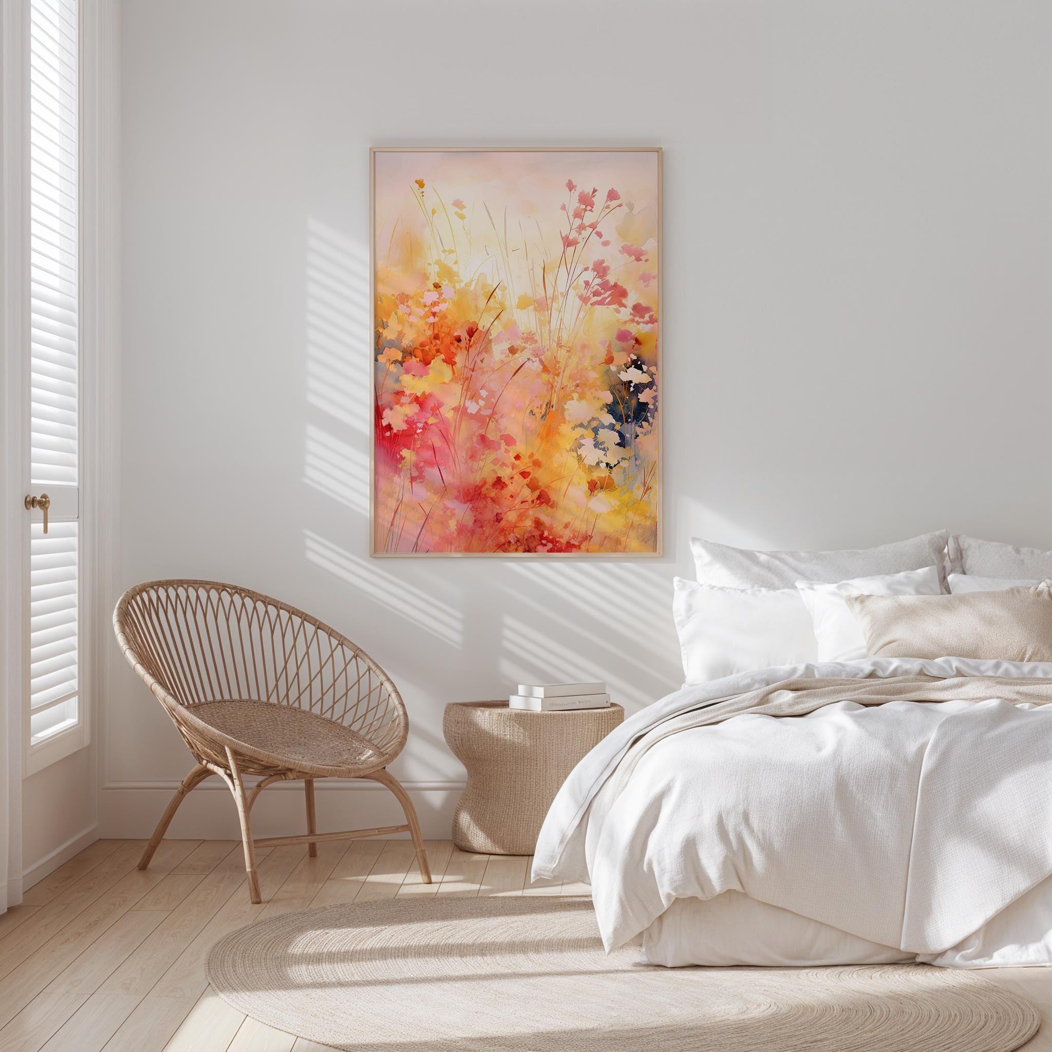 Vintage Wildflower Floral Poster - Poster - Flower Poster