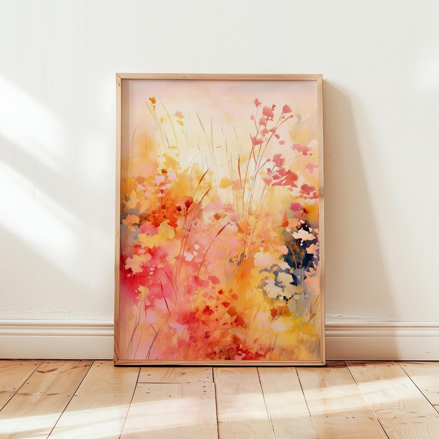 Vintage Wildflower Floral Poster - Poster - Flower Poster