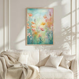 Vintage Wildflower Floral Poster - Poster - Flower Poster