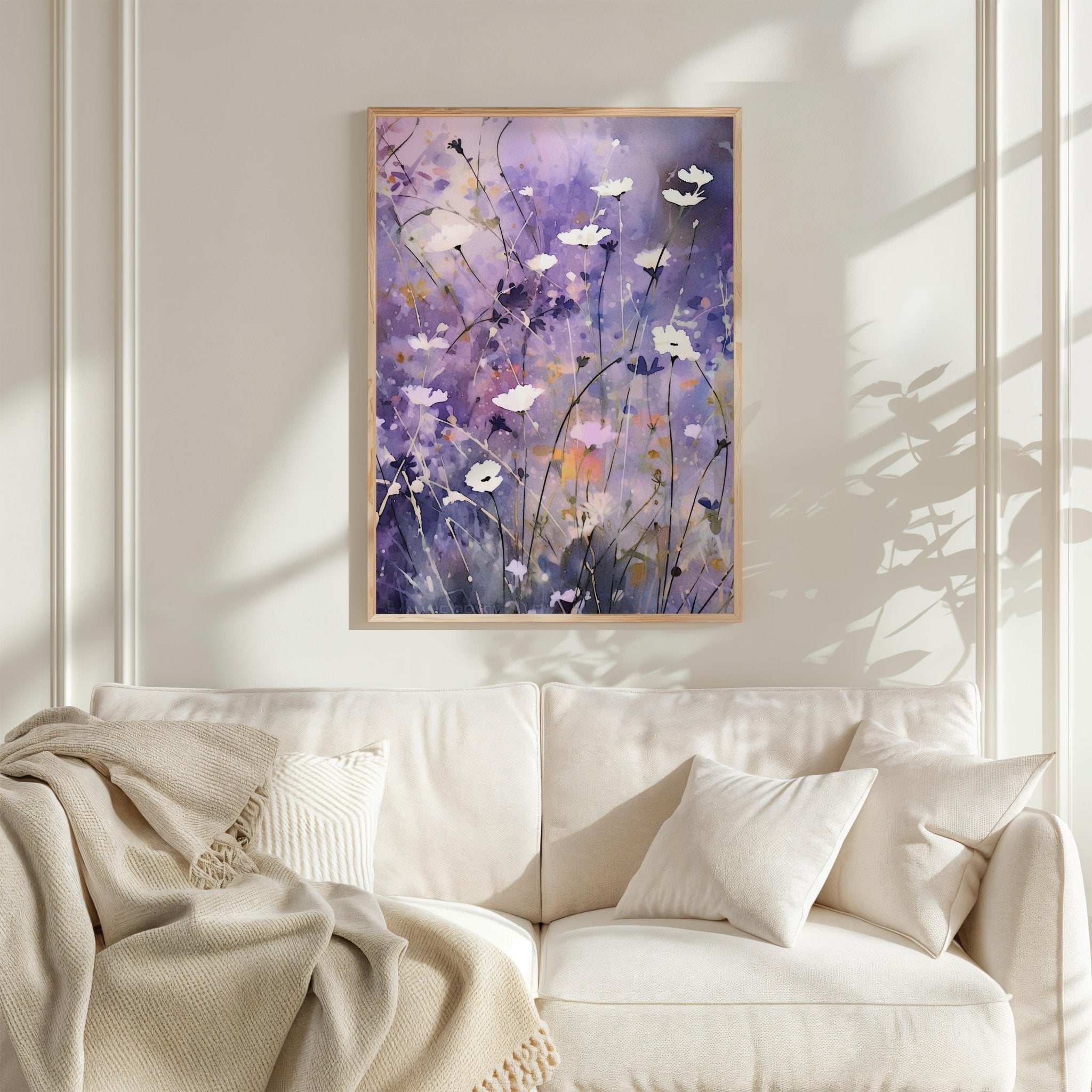 Vintage Wildflower Floral Poster - Poster - Flower Poster