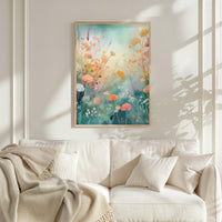 Vintage Wildflower Floral Poster - Poster - Flower Poster