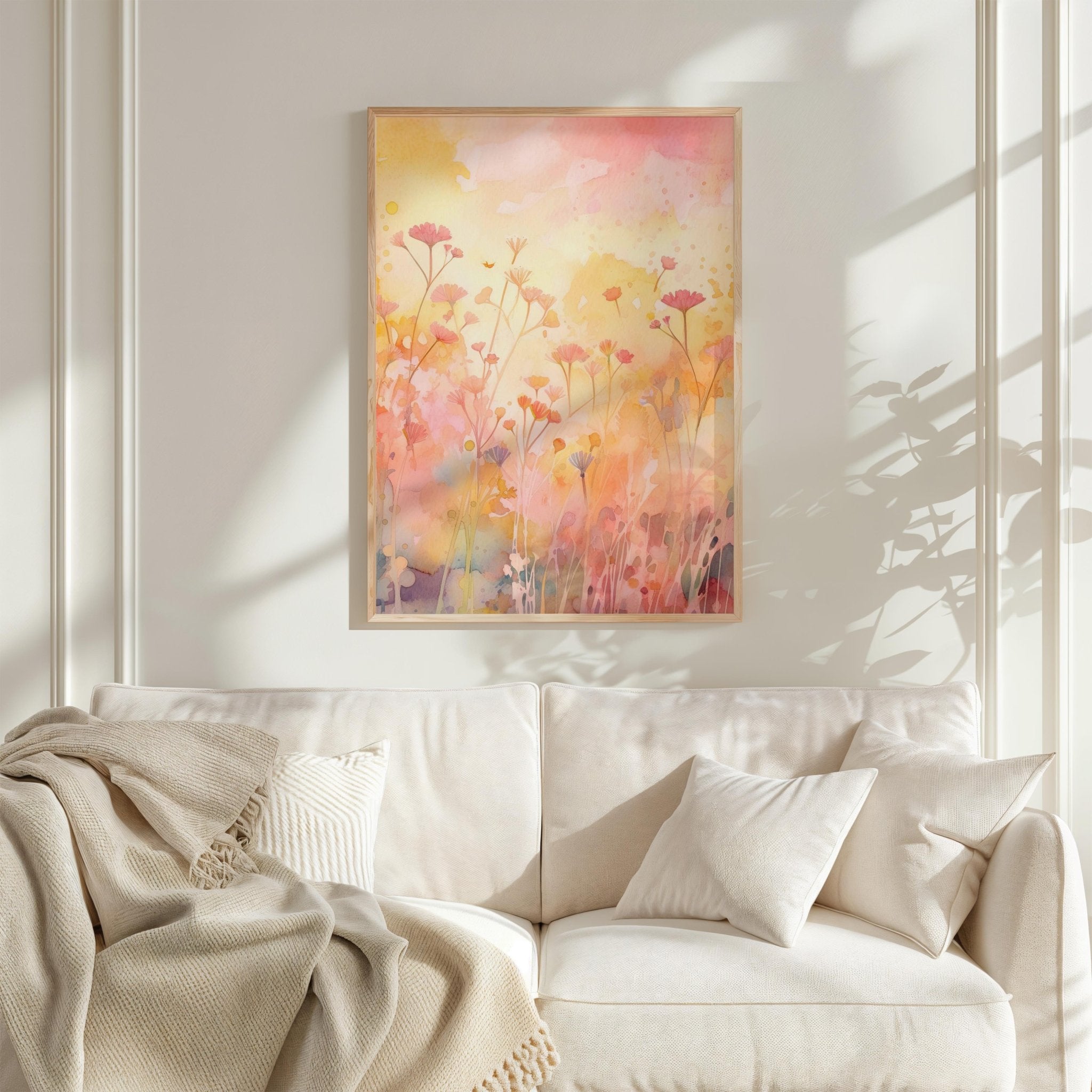 Vintage Wildflower Floral Poster - Poster - Flower Poster
